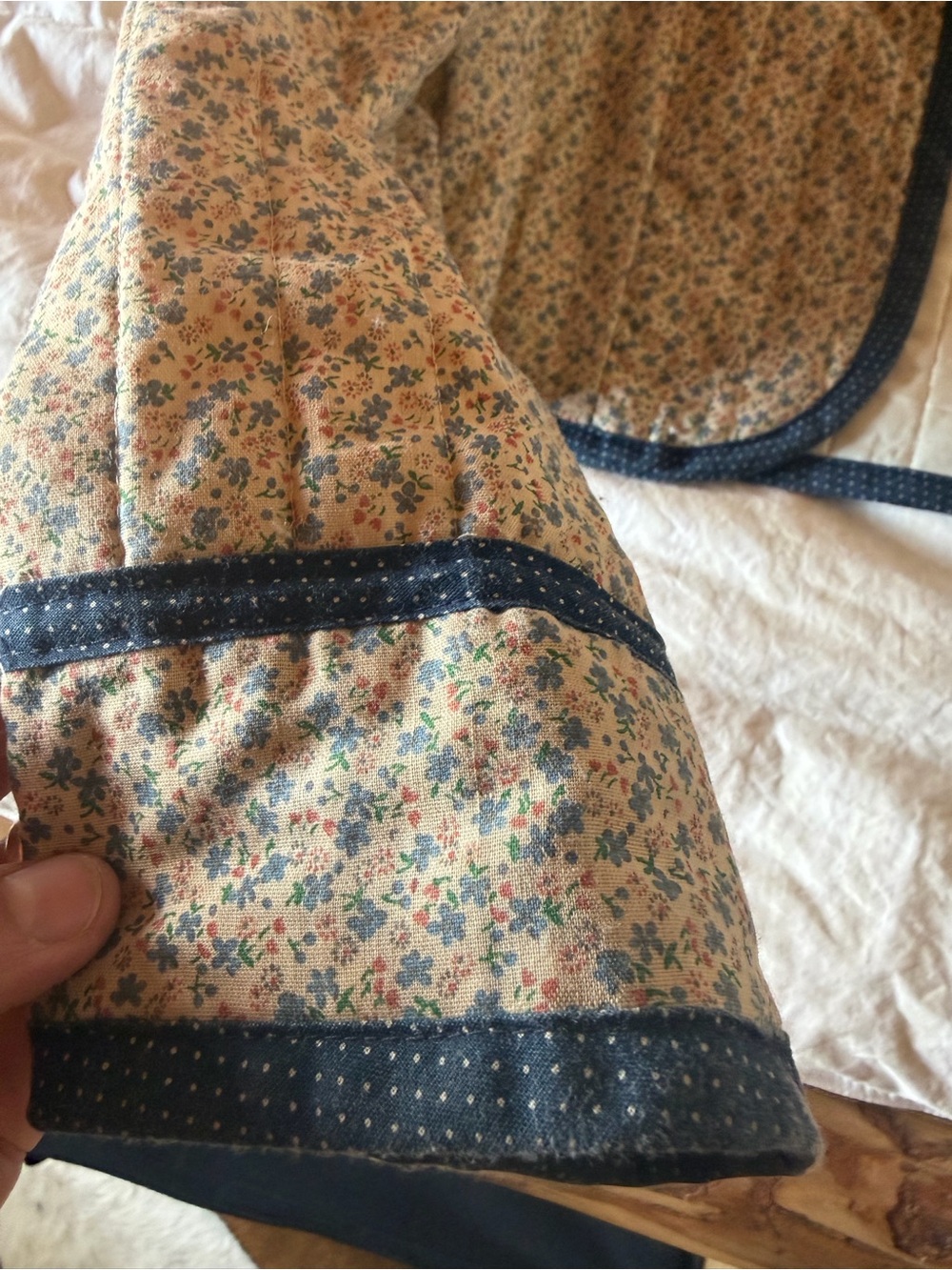 1970s Gunne Sax by Jessica Quilted Floral Prairie Jacket size 7 - Picture 7 of 7